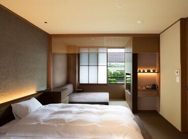 落ち着いた雰囲気の旅館で、お客様をおもてなし★
扶養内勤務やお試し短期もOK◎