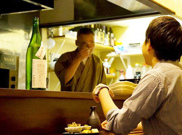 旬菜和処　根ぎし 海鮮が評判の和食居酒屋◎
週1日/3時間～OKだから、
無理せず働ける!!