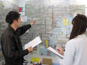 パート社員を中心に、社員さんとの連携しつつ作業を進めます♪
困ったことがあれば回りのスタッフに遠慮なく頼ってくださいね◎