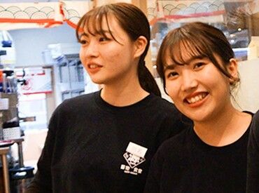 築地食堂源ちゃん　イオンモール須坂店 働きやすさバツグン！未経験スタートのスタッフも多数活躍中です♪
シフト自由で学校・家事・Wワークとも両立OK★