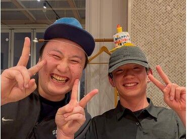 誕生日も祝ったり♪