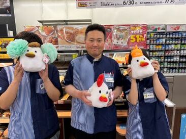 ローソン 都島東野田店 私が店長です★ぜひ一緒に働きましょう♪
バイク通勤も可能なためちょっと距離があるという方も安心◎