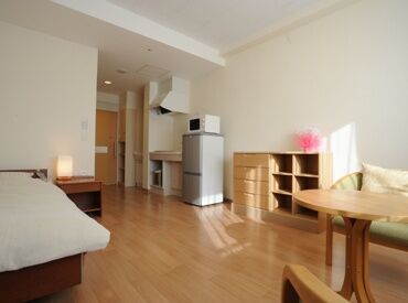 ケア付き住宅徳洲会 ▼こんな福利厚生もあり▼
300円でおいしい食堂のごはんが食べられます！
何かとお金のかかるこの時代に嬉しい特典♪