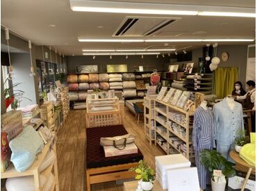 眠りの専門店 ぐっすりなかじま 奈良学園前店 会話を楽しみながら、お客様にぴったりの商品をご案内します。
知識・経験ゼロでも大丈夫◎
