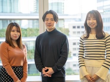 オープン株式会社 30代の男性スタッフメインで活躍中！
コミュニケーションも取りやすく、
新人さんも馴染みやすい雰囲気です！