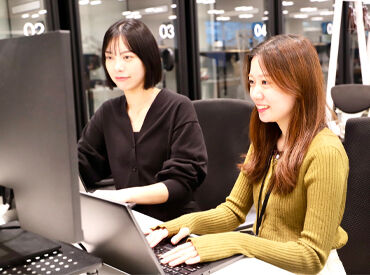 質問しやすい!人間関係が良い。居心地良い環境が整ってます◎服装・髪色・ネイルなど自由♪