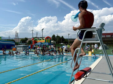 株式会社ハヤシ　勤務地：HAYASHIウォーターパークさむかわ　【004】 ＼★毎年大人気のプールバイト★／
夏はド定番の≪プール≫で
短期集中型で稼ごう♪
お友達と応募＆勤務も歓迎◎