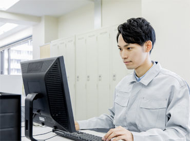 株式会社南栄運輸　三重営業所 パソコン操作に自信がなくても大丈夫！
ゆっくりでも文字が打てればOKです♪
※画像はイメージです。