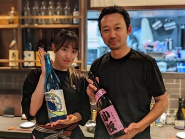髪型・髪色自由！ネイル・ヒゲもOK！
個性豊かな髪型・髪色で自分らしく働ける♪