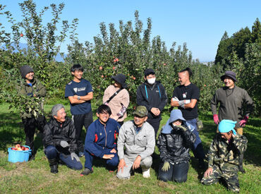 農業に興味がある方必見！
若手も活躍中の大湯ファームで、イチから学びませんか？未経験大歓迎です★