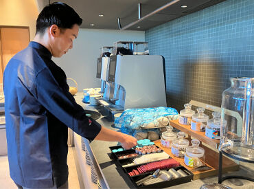 グループホテルに社員特別料金で宿泊可♪
旅行が好き！推し活をしていて遠征多め
⇒そんな方に必見の特典＊
※マイナビ撮影画像