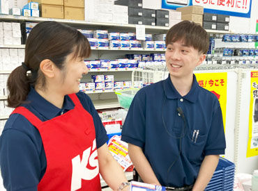 ケーズデンキ 向日町店 チームワークを大切にしながら、
みんなで助け合えるのがケーズデンキの良いところ★
居心地の良さも当店のポイントです♪