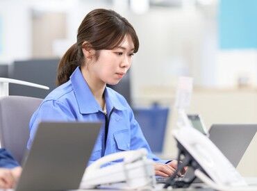 平日のみで土日祝はお休み♪
家族や友人と予定も合わせやすい◎
※画像はイメージ