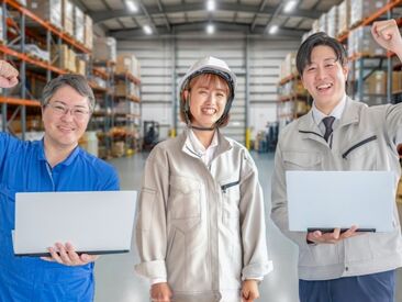 アズコーポレーション 倉敷営業所【007】 業務の流れなどについては
丁寧にお教えします◎
分からないことや困ったことがあれば
遠慮なく先輩に聞いてくださいね！