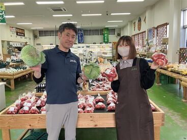 かっぱの里 若松店 地元のお客様が中心なので、落ち着いて働ける直売所です。
「久しぶりのお仕事復帰」という方も多く活躍しています。