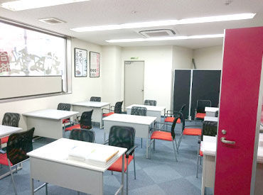 大学生＆大学院生歓迎！
無理のないシフトで、学校や他の予定とも両立しやすい◎