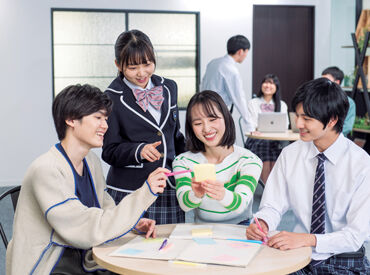 (学)角川ドワンゴ学園 静岡沼津キャンパス 最先端のフリースクール「角川ドワンゴ学園」で働こう★
髪型・髪色、服装やアクセなどすべて自由♪自分らしく働ける環境です！
