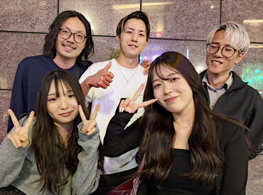 ホルモン家 えにし 顔なじみのお客さまが多くアットホームなお店です◎
気軽に話せて、働きながら接客スキルも自然と身につきます！