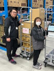 台車を使うので体力面も心配なし！
自分らしいスタイルを崩さず働ける！髪型・髪色・ネイル・ピアス・ヒゲすべて自由◎