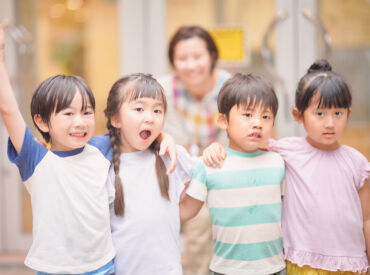 放課後児童支援員、保育士、
教員免許のいずれかがあればOK!
ブランクある方ももちろん大歓迎です♪