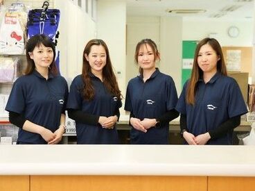 イトマンスイミングスクール旭校 ＼嬉しい福利厚生完備！／
従業員のお子様の会費も半額になります♪
一緒に水泳を楽しみたい方にもオススメ！