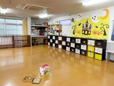 託児所は見学可能です♪