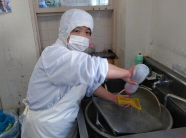 ハーベストネクスト株式会社 北名古屋市給食センター(3061) 未経験大歓迎！
安定企業で1から仕事を覚えていける環境です◎