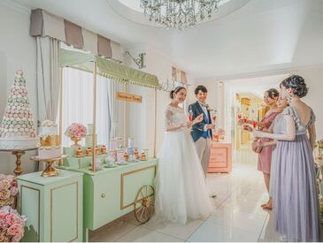 ホテルならではのマナー・接客が身につく!
丁寧な研修で、安心感も"◎"