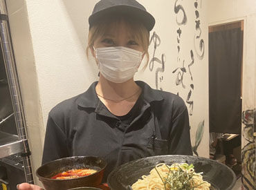 週2日～＆希望の時間帯でシフトIN◎
プライベートとの両立も抜群！！
フルタイムで勤務できる方、大歓迎♪