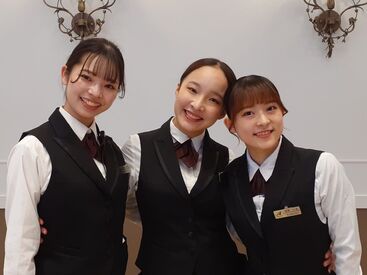 『バイトしたことない…』なんて未経験スタートも活躍中！
友達同士の応募もOKです◎