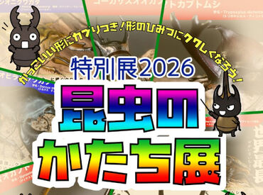 東北ターボこども科学館(盛岡市子ども科学館) 今年は『かたち』がテーマの特別展♪
経験は一切不問◎
接客のお仕事が好きな方にはピッタリなお仕事です！