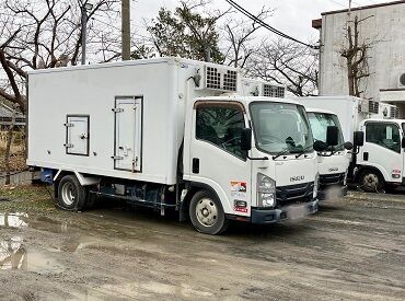 午前から午後にかけて、1日配送になります！
運転好きな方、歓迎！