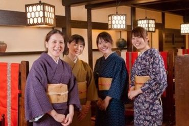 笑顔と丁寧な対応ができれば大丈夫
銀座の高級和食店で接客スキルを磨ける！

