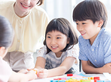 児童デイサービスさわやか お散歩や音楽療法、体操、季節イベント…etc
楽しいレクリエーションを通して
成長していく子ども達の姿が嬉しい♪　※image写真