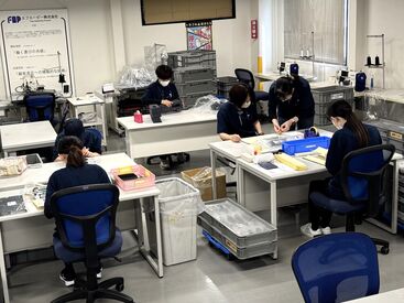 エフエーピー株式会社 丁寧なサポートありで安心スタート♪
未経験でもすぐ覚えられる簡単作業です！