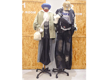 ≪初アパレルデビューも大歓迎♪≫
ノルマなしで自分のペースで働けます◎
わからないこともサポートするのでご安心ください。