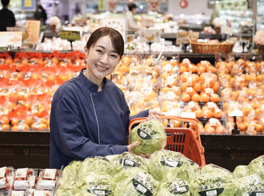 なじみのあるヤオコーだから、
初めてでも焦らず自分のペースで働けます♪女性スタッフも多数活躍中★
※画像はイメージ