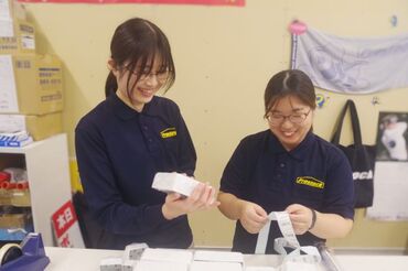 未経験でも大歓迎！
先輩スタッフが丁寧にフォローします◎