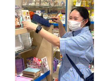 髪色自由であなたらしく♪
かわいい雑貨に囲まれ
伸び伸び勤務したい方におすすめです+*