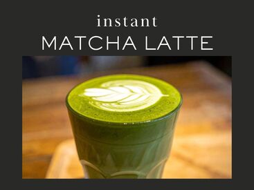 株式会社アクトプラス 運営事業部/apu04698 ミルクでつくる
インスタント宇治抹茶ラテ試飲販売♪ 
