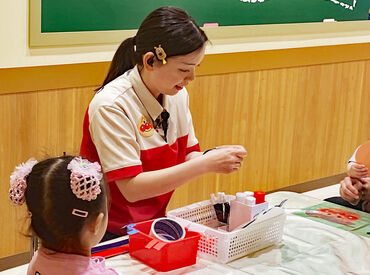 子どもたちの「ありがとう」「楽しかった！」が直接届く、とってもやりがいある職場です◎
毎日新しい発見があります！