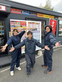鈴木自工株式会社　タイヤ市場　千葉貝塚店 ＼人と話すのが好きな方へ／
地域に住む車を持つ方がお客様♪
車の相談&点検で定期的にくるので
顔見知りになり接客もしやすい◎