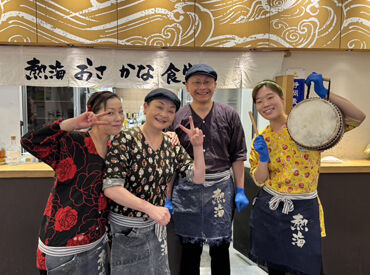 土日メインで働ける♪週1～OKなので、土日どちらかだけでもOK！
学校がお休みの日だけ勤務する大学生・高校生も活躍中！