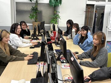 ＜9：30～17：30＞
残業はほぼないので、仕事終わった後に友達と飲みにいく、お買い物に行くなども可能♪
プライベートと両立◎