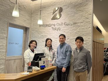 ブリヂストンゴルフガーデンTOKYO  施設内はどこもきれいで清潔☆
お客様・従業員から好評をいただいています◎
