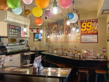 明るく楽しい雰囲気のお店なので
未経験＆初バイトの方も安心してスタートできますよ◎
お気軽にご応募くださいね♪