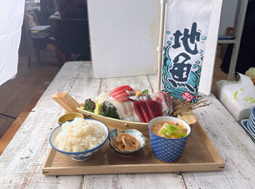 南房総の食材を使ったおいしいメニューを提供！
バイトデビューも歓迎！社割もあり♪