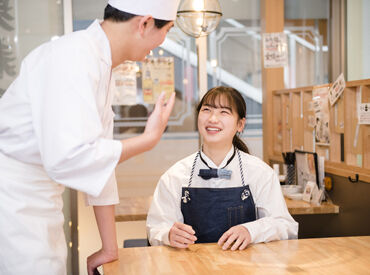 まずは元気に”いらっしゃいませ”が言えたらOK◎
分からないことがあれば何でも先輩へ相談してくださいね！