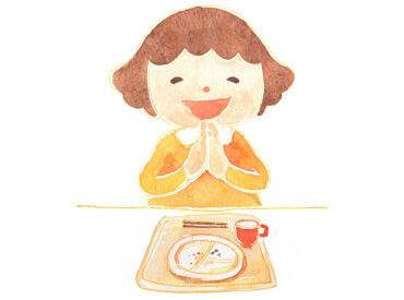 明和食品株式会社　※勤務地：南さつま市金峰町 「ごちそうさまでした！」
綺麗に食べてもらえると気分もUP♪
子どもの素直な反応が楽しめますよ◎