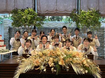 式のスケジュールが決まっているので、
時間が過ぎるのもあっという間♪
短時間からOKなので、私生活との両立もバッチリ★